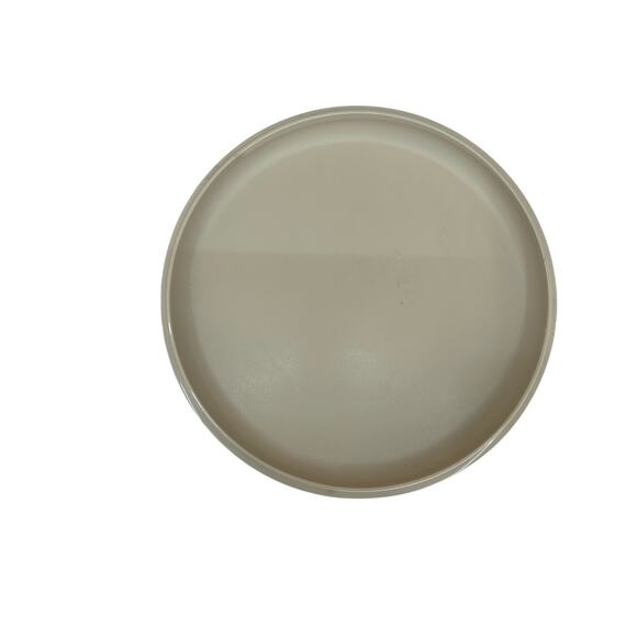 Vintage Tupperware 1531-4 Almond Serve It All Replacement Serving Plate ONLY - Picture 1 of 6